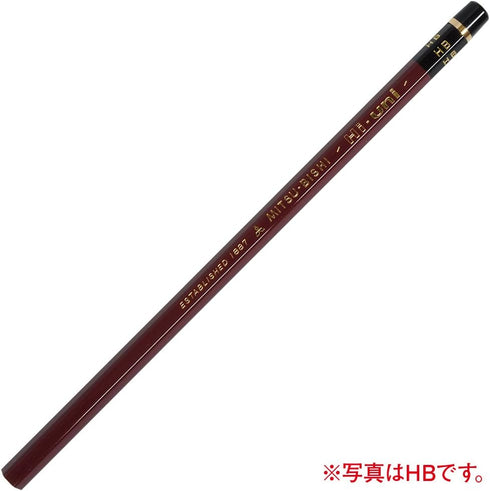 Uni Wooden Pencil, 5H, Box of 12 (HU5H)