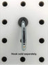 Pegboard Peg Locks 50PCS, 1/4 inch, Black