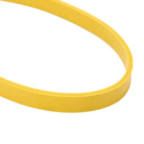 Bandsaw Tire Replacement, 8 Inch Rubber Tire for Bandsaw, 12.55mm Wide, 3.17mm Thick, 2 Pieces, Yellow.