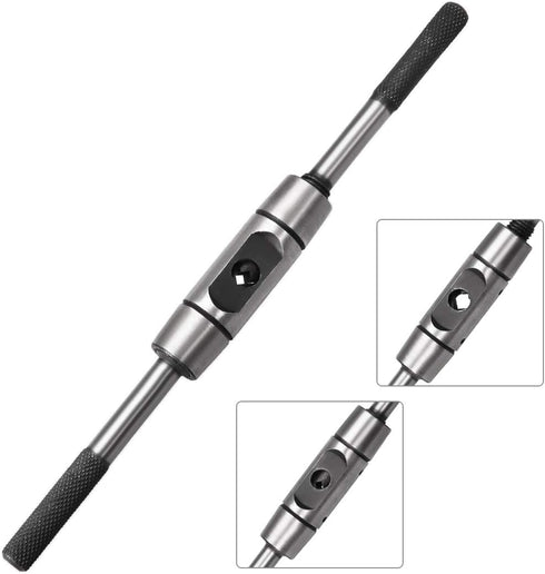 uxcell Adjustable Tap Wrench Handle - for Metric M4-M10 Taps, Thread Tap Holder for Machinist Repair