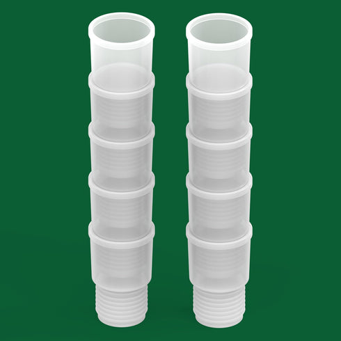 Silicone Lab Stopper, 14# Leak-Proof for Labware with 14/20 Outer Joint, Versatile Laboratory Supplies, 10pcs