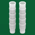 Silicone Lab Stopper, 14# Leak-Proof for Labware with 14/20 Outer Joint, Versatile Laboratory Supplies, 10pcs