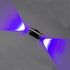 Generic Modern Wall Lamp Double-Headed Sconce Lights Up and Down Lighting Spotlight LED Decorative for Decor Ceiling