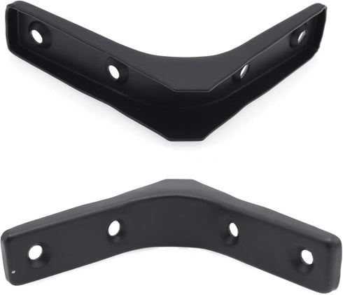 Joyangy 8pcs 3 Inch 90 L Brackets, Heavy Duty Wall Mount Black L Corner Brackets Braces for Wood, Shelves, Cabinets