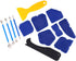 16PCS Silicone Caulk Tools Kit - Spreader, Scraper, Remover, Glass Glue Finishing Applicator for Molding, Gluing