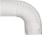 Downspout Gutter Elbows 2x3-90 Degree, Low Gloss White, 90 Degree Gutter Elbow for Roofing
