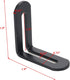 4 (1.9x1.9in Xiaoyztan Pcs Stainless Steel Slotted Corner Braces Reinforced L-Shape Corner Brackets for Furniture