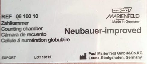 Brightline 06 100 10 Cell Counting Chamber - Neubauer Improved Marienfeld Lab Cellware