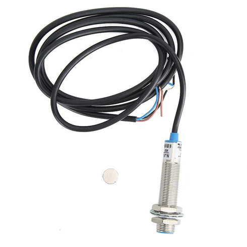 Meter Tachometer, AC 110V-230V High Measurement Accuracy Digital Speed Meter with 4-Digit Display