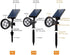 2-in-1 2 2 Pack URPOWER Solar Lights Outdoor, Solar Spot Lights Waterproof with Lighting Modes, Adjustable Solar