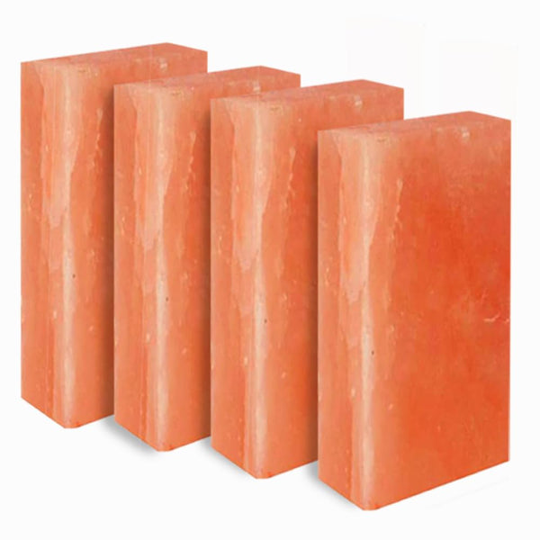 Generic Himalayan Salt Block 8x4x1 & Pink Salt Tiles for Wall, Spa, Sauna