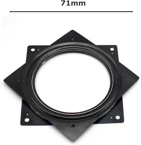 JEKKAH 360 Bearing(3inch) Universal Hollow Turntable Dining Table TV Furniture Display Stand Full of Beads Degree