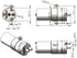 Micro Vacuum Pump, 12V Air-Liquid Diaphragm Pump, Kamoer EDLP600 Mini Water Pump with High Flow Rate