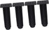 TEHAUX 4pcs Furniture Leg Risers Metal Bed Frame Legs Adjustable for Sofa