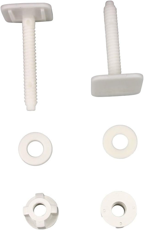 Renovators Supply Manufacturing Plastic Soft Close Toilet Seat Elongated Quiet-Close Lid, Contoured Seat, Easy