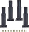 ZongSy 4.72 inch Heavy-Duty Hairpin Furniture Leg, Adjustable Height, Suitable for TV Stand,