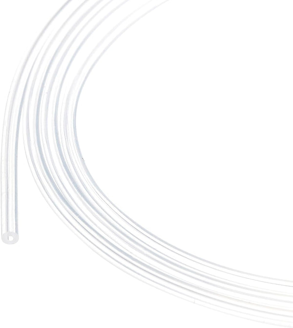 6m Clear Silicone Tubing, 0.5mm(0.02") ID x 2mm(0.08") OD Pure Industrial Plastic Hoses for Pump
