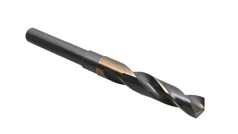 Accusize Industrial Tools 5/8'' ANSI M35 H.S.S. + 5% Cobalt S and D Drill - 1/2'' Shank, 135 Degree Split Point