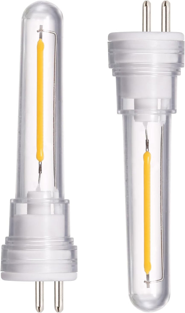 DGE S14 Replacement LED Bulb, 2 Pack, 1.5 Watt, Shatter-Proof and Waterproof