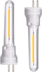 DGE S14 Replacement LED Bulb, 2 Pack, 1.5 Watt, Shatter-Proof and Waterproof