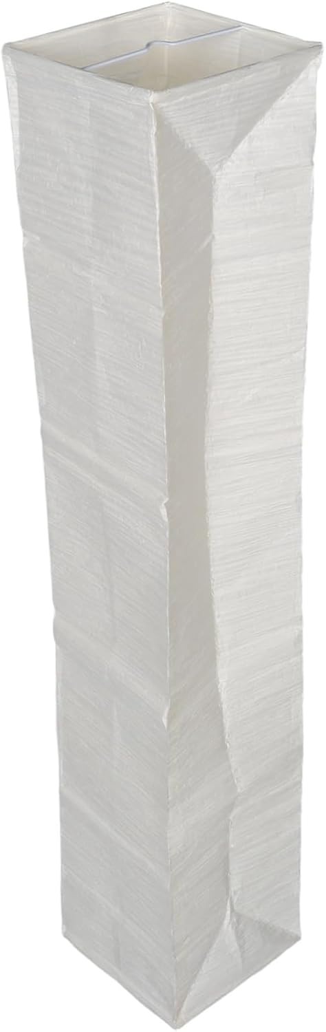 TOPPERFUN Paper Floor Lampshade Replacement Cover Foldable Rice Paper Shade for Standing Lamps