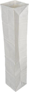 TOPPERFUN Paper Floor Lampshade Replacement Cover Foldable Rice Paper Shade for Standing Lamps