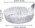 Baluue 30pcs Aluminum Weighing Boats Foil Supplies Tray for Pan Storing Aluminium Dish Size Pans Weighing Measuring Disposable Lab Powders Plate Aluminum Handle Boats Dish