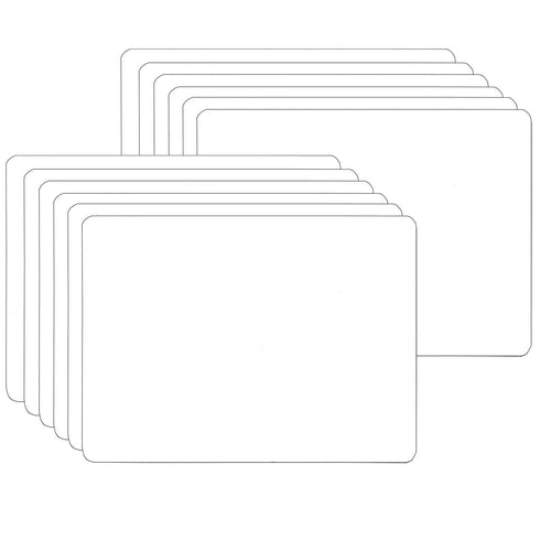 Flipside Products One-Sided Dry Erase Board, 5" x 7", Pack of 12 (FLP15656-12)