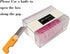 Pink Jumbo Paper Clips, 50 Pcs, 2 Inch, Durable, Rustproof Coated, Large Office Supply Accessories