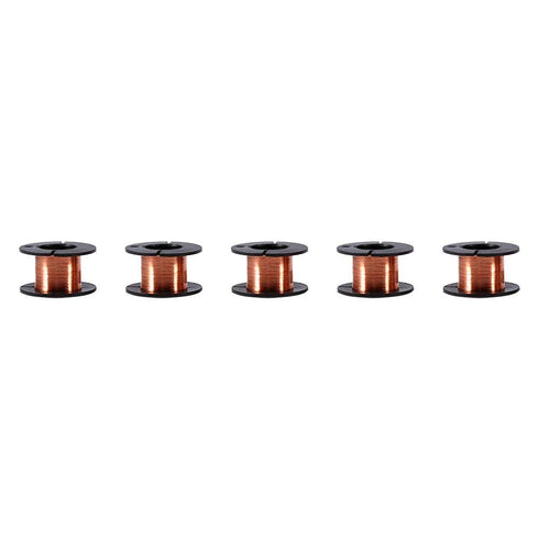 5 Rolls/Set 12m Enameled Copper Wire, 0.004" Diameter Repair Wire
