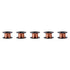 5 Rolls/Set 12m Enameled Copper Wire, 0.004" Diameter Repair Wire