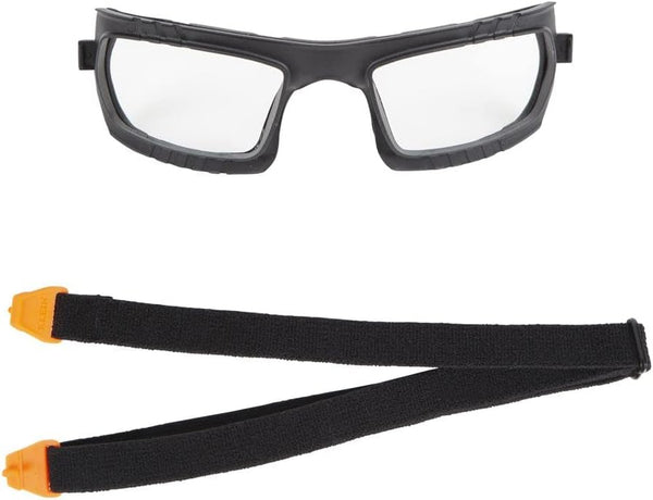 Klein Tools 60483 Safety Glasses, Removable Gasket with Nylon Strap for Klein Professional Full Frame Glasses