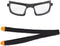 Klein Tools 60483 Safety Glasses, Removable Gasket with Nylon Strap for Klein Professional Full Frame Glasses