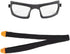 Klein Tools 60483 Safety Glasses, Removable Gasket with Nylon Strap for Klein Professional Full Frame Glasses