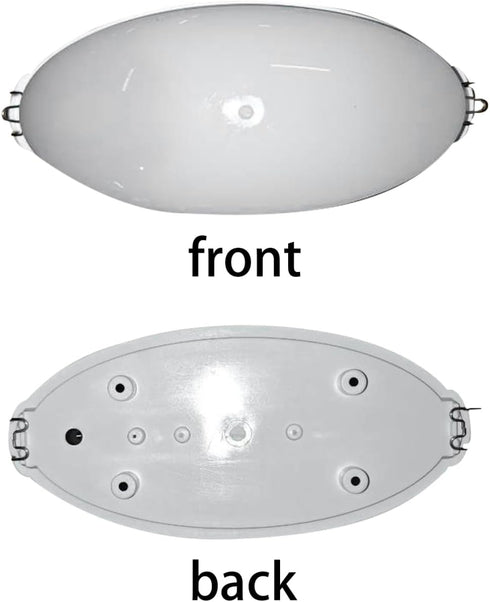 8.07X3.93X3.34 Inches jojofuny Sauna Explosion-Proof Light Shade Flush Mount Ceiling Lamp Cover Anti-Fog Vapor Proof