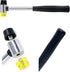 Double Headed Rubber Hammer Mallet Gunsmithing Soft Hammer for Crafts Installation by GSHLLO