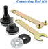 Mesee 6 in 1 Electric Drill Conversion Angle Grinder Adapter Kit, 6mm & 10mm Arbor Mandrel with Spanner