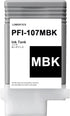 PFI-107 130ml Ink Tank (2-Pack, Matte Black), Lometic Compatible Replacement for iPF680/685/780/785 Printer