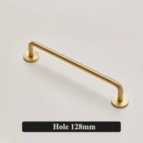 Generic Handle(C-3253-128-dizuo) Wardrobe, Kitchen Cabinet, Wardrobe, Wardrobe, Bedside Table Handle, Minimalist Gold
