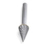 SM-5 Tungsten Carbide Burr, Pointed Cone Shape Double Cut Rotary Burrs File (1/2'' Cutter Dia, 1'' Cutter Length)