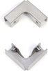 heyous 2PCS 6-8MM L-Shape Stainless Steel Glass Clamps Fish Tank Tile Reinforcement Corner Guard Glass Connector