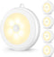 Mlambert 4 Pack Motion Sensor LED Night Light, Cordless Battery-Powered Stick-on Magnet