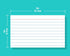 YIZUUN 3x5, 300 Pack, 3x5 4 Packs 75 Pack Index Cards Heavy Ruled Index Cards, Notecards Lined, Flash Cards