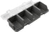 Fxzqgnh Screw Organizer Storage Container Container Suitcase Drinkable Garage with Lid Hardware Storage Box for Nuts