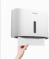 Paper Towel Dispenser Wall Mounted, Adhesive Commercial Paper Towel Dispenser - Wall-Mounted,