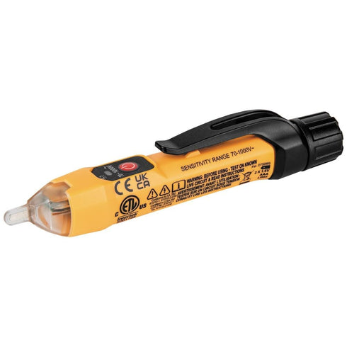 Klein Tools NCVT1XT Non-Contact Voltage Tester Pen, Durable IP67 Tester for 70V to 1000V AC, Dustproof and Waterproof