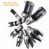 8Pcs Wood Plug Cutter Drill Bit Set, High Carbon Steel Titanium Coated Woodworking Chamfer Bits