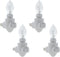 Projectpak Plug in Night Light Module Includes 4 Watt Bulb, White Plastic,