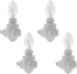 Projectpak Plug in Night Light Module Includes 4 Watt Bulb, White Plastic,