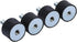 Rubber Mounts M6 M8 - Cylindrical Rubber Isolator Shock Absorber Mounts, Vibration Isolator Pack of 4